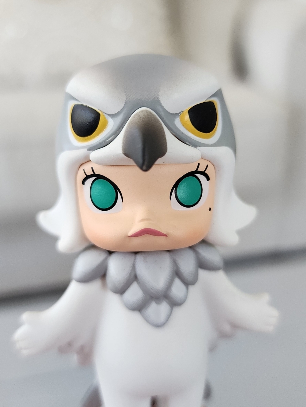 Kennyswork Pop Mart Molly Birdy Mini Figure Goshawk Hawk Doll Beautiful - Picture 6 of 7